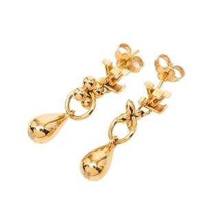 LOUIS VUITTON Gold Earrings